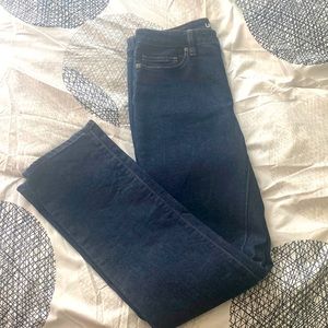 NWOT midrise jeans dark blue